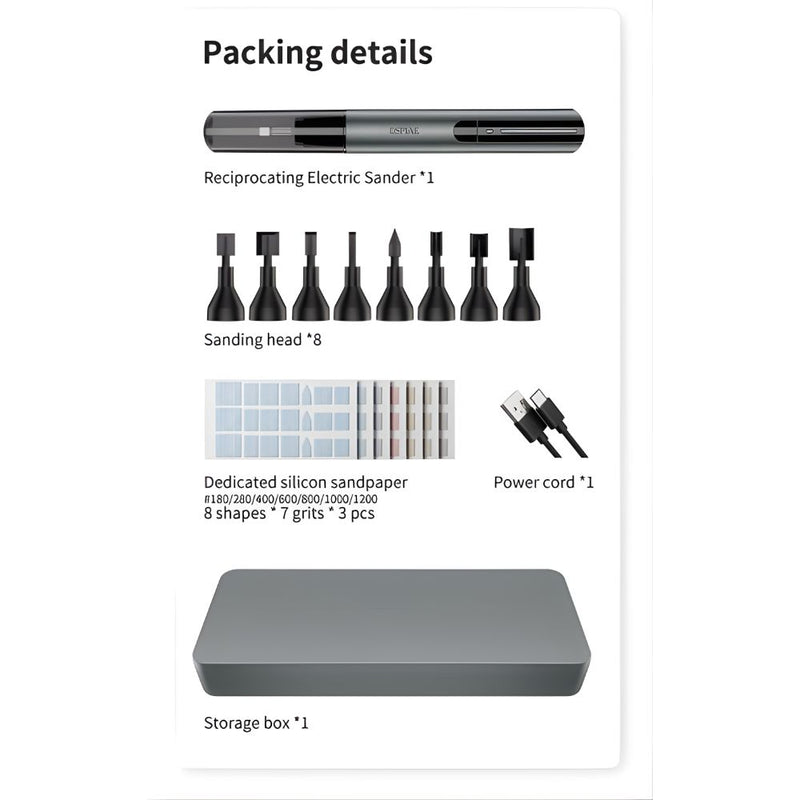 DSPIAE Illusive Shadows Reciprocating Sander (Ver. PRO)