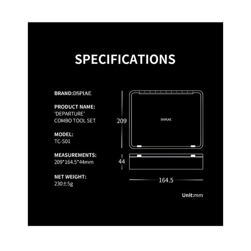 DSPIAE Departure Combo Tool Set