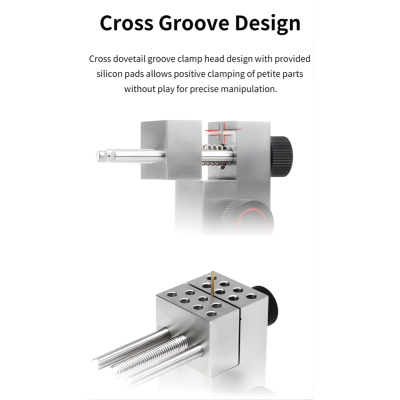 DSPIAE Stainless Steel Clamp Vise