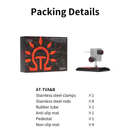 DSPIAE Stainless Steel Clamp Vise