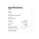 DSPIAE Stainless Steel Clamp Vise