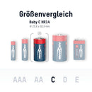 ANSMANN Red Line C/LR14 alkaliske batterier – 2-pakning – produktbilde 3