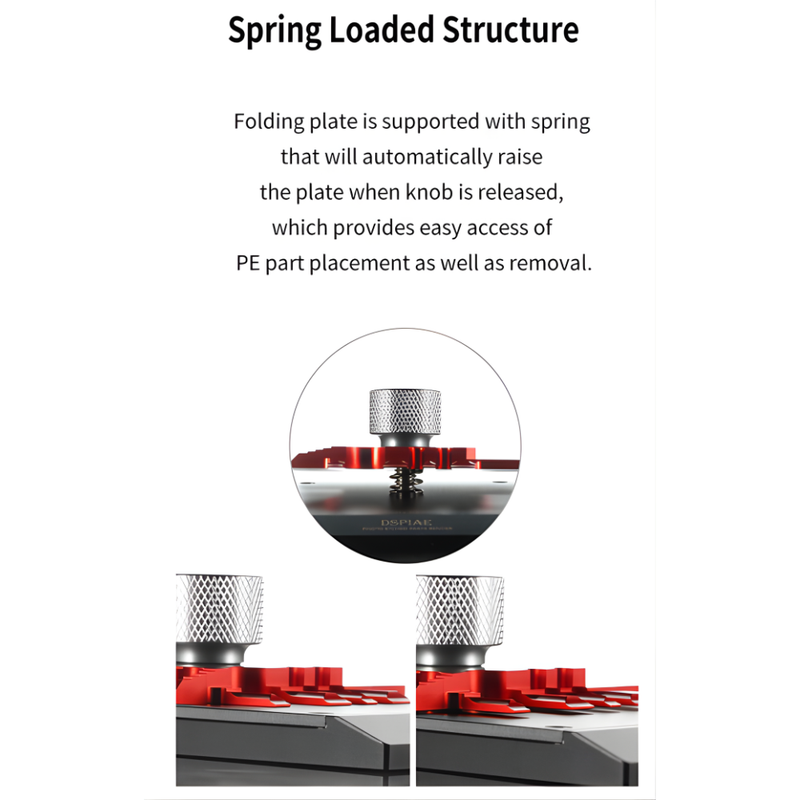 DSPIAE PE Folding Station (Etched Parts Bender)