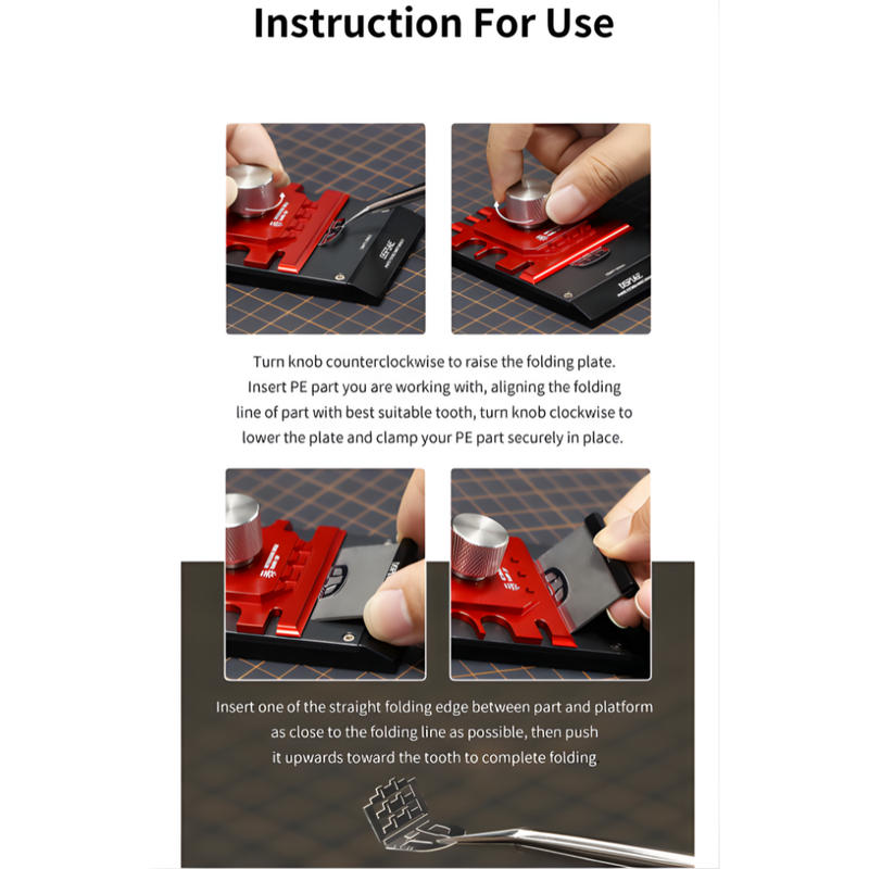 DSPIAE PE Folding Station (Etched Parts Bender)