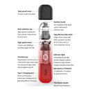 DSPIAE Portable Wireless Vacu Cleaner