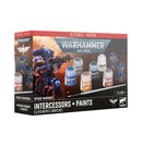 Warhammer 40,000 – Space Marines: Intercessors + Paints (English) – forpakning / forside
