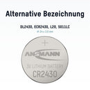 ANSMANN CR2430 litium-knappcellebatteri 3 V – 1 stk. – produktbilde 2