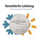 ANSMANN CR2450 litium-knappcellebatteri 3 V – 1 stk. – produktbilde 4