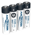 ANSMANN maxE AA 2100 mAh NiMH – 4-pakning – produktbilde 2
