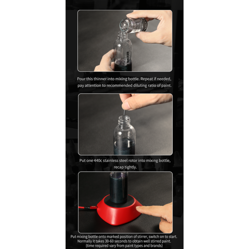 DSPIAE Portable Magnetic Paint Stirrer