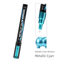 Dspiae Metallic Color Markers - Metallic Cyan