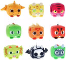 De ni mulige Coolbeanz-plysjfigurene i Series 1 – én tilfeldig figur per boks