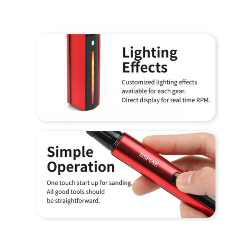 DSPIAE Illusive Shadows Reciprocating Sander