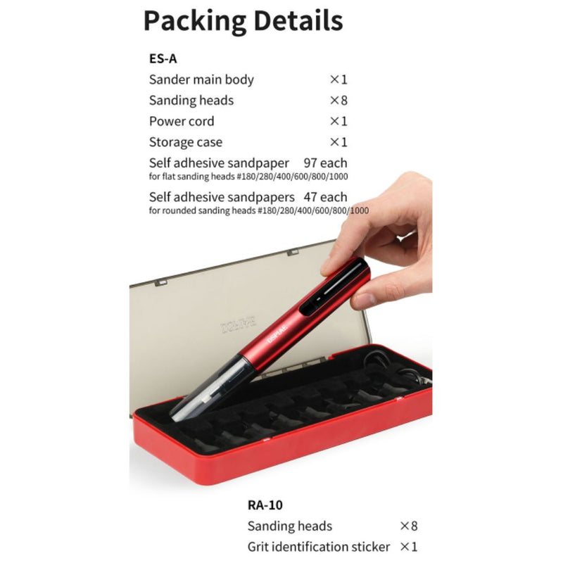 DSPIAE Illusive Shadows Reciprocating Sander