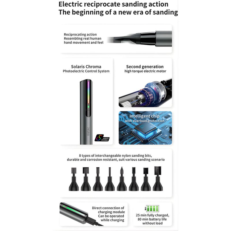 DSPIAE Illusive Shadows Reciprocating Sander (Ver. PRO)