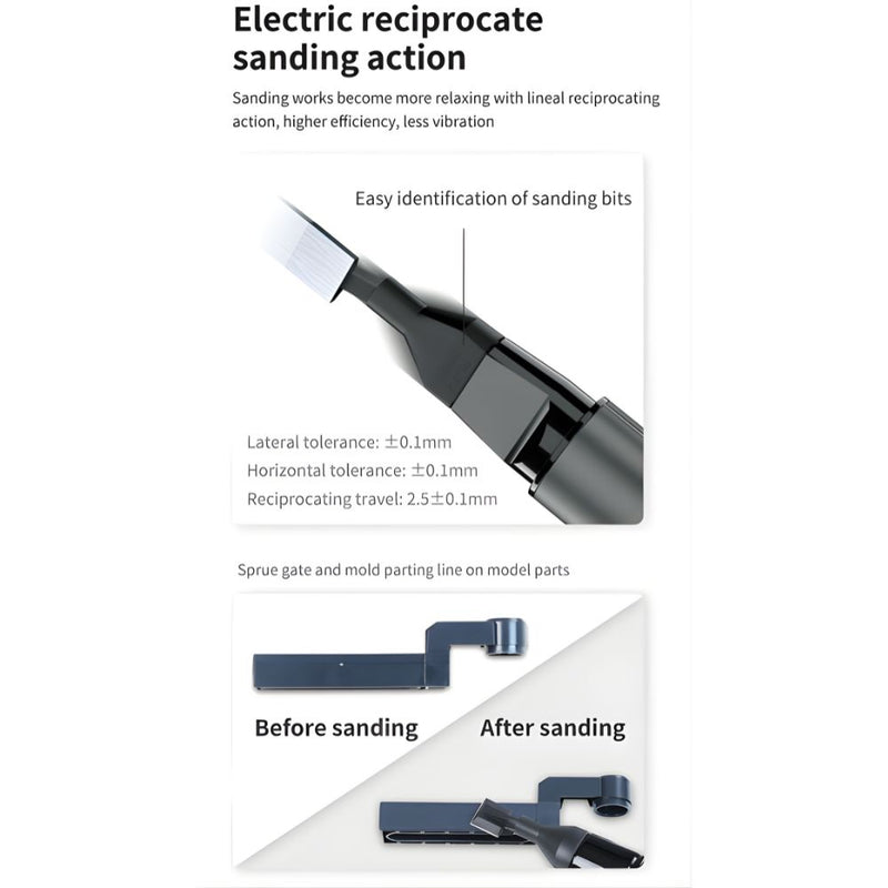 DSPIAE Illusive Shadows Reciprocating Sander (Ver. PRO)