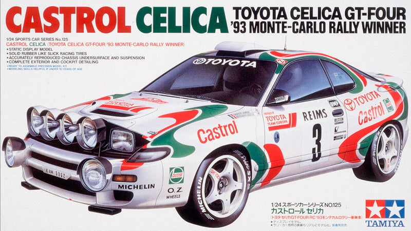 Castrol Celica [Toyota Celica Gt-Four '93 Monte-Carlo Rally Winner] 1/24