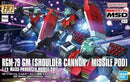GM (Shoulder Cannon/ Missile Pod) HG 1/144 High Grade Gunpla