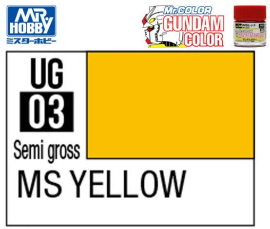 Gundam Color -  MS Yellow, 10ml