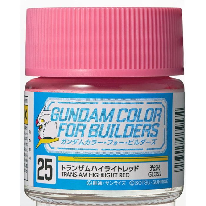 Gundam Color For Builders - Trans-Am Highlight Red, 10ml