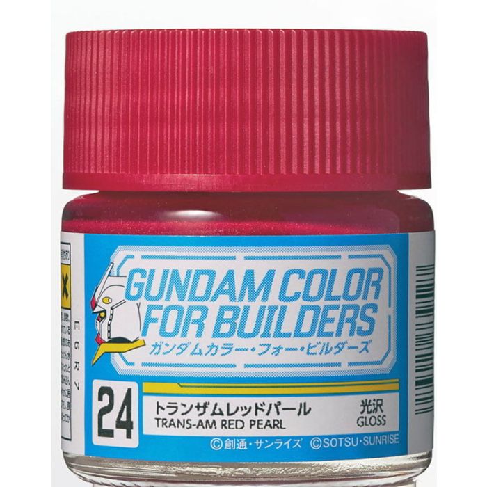 Gundam Color For Builders - Trans-Am Red Pearl, 10ml
