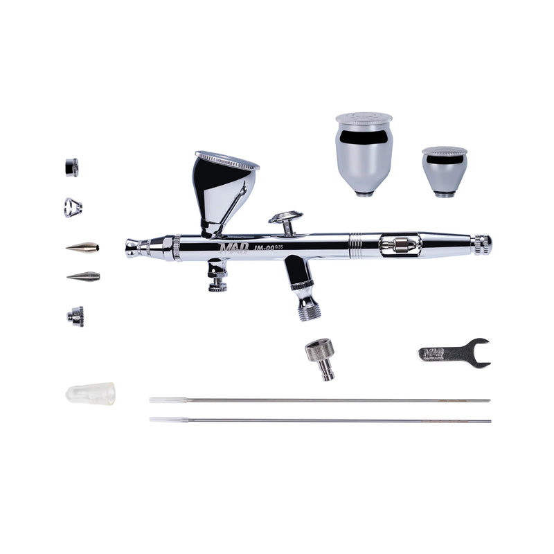 Professional Airbrush Ultimate Edition (with MAC valve + 0.5mm nozzle set)(JM-00U)