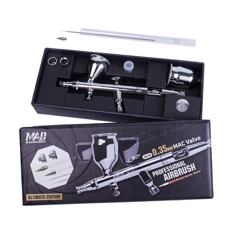 Professional Airbrush Ultimate Edition (with MAC valve + 0.5mm nozzle set)(JM-00U)