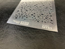 MADWORKS Special Effect Stencils for Airbrushes 1-Organic Texture Stencil