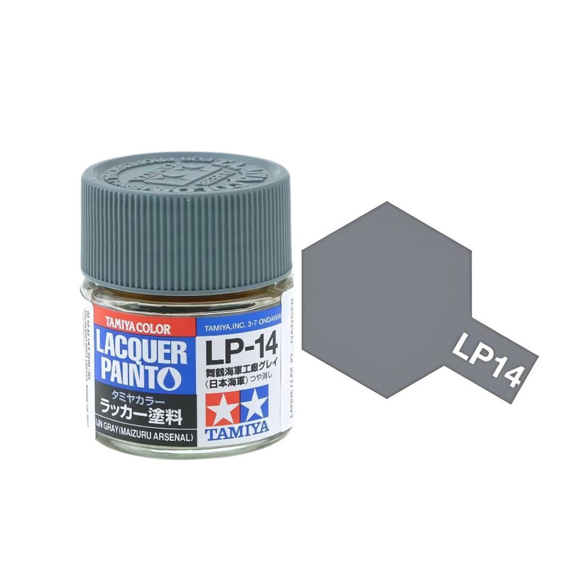 Lacquer paint LP-14 Ijn Gray (Maizuru A.)