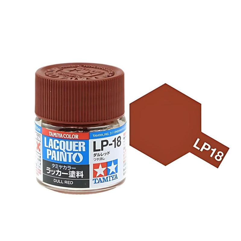 Lacquer paint LP-18 Dull Red