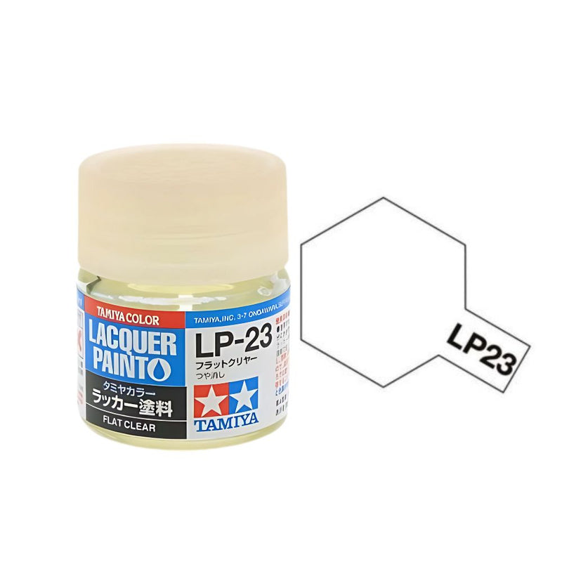 Lacquer paint LP-23 Flate Clear