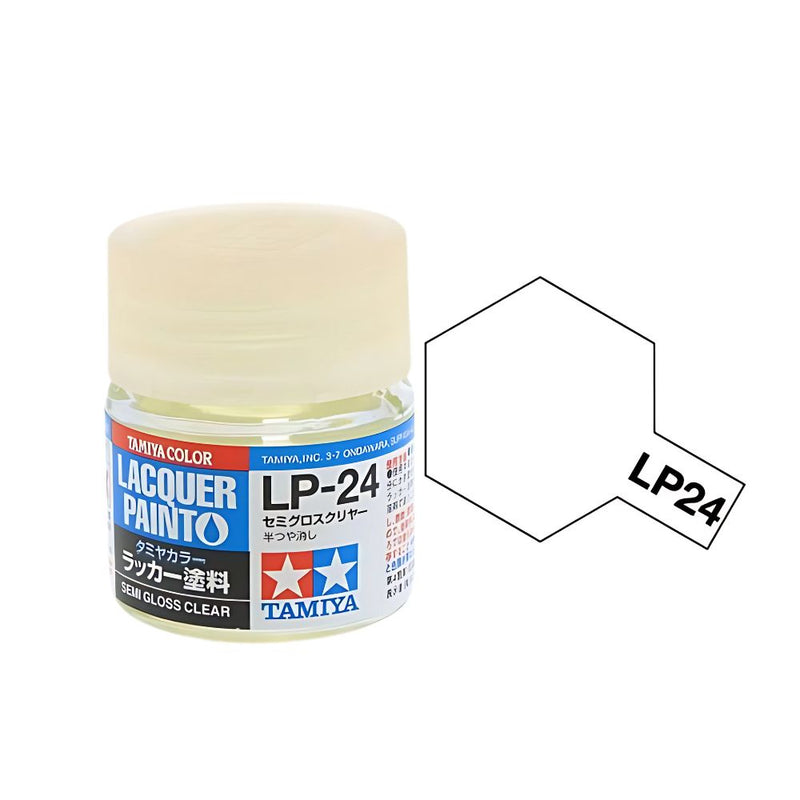 Lacquer paint LP-24 Semi gloss Clear