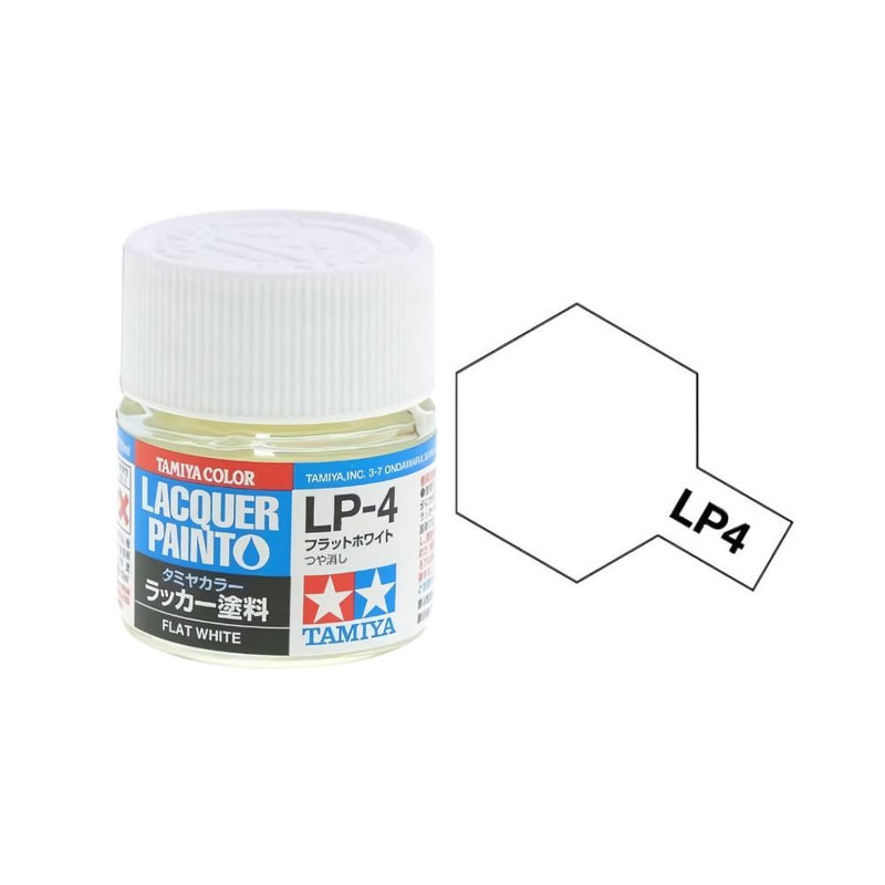Lacquer paint LP-4 Flat White