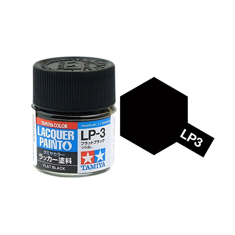 Lacquer paint LP-3 Flat Black