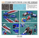 MADWORKS ETCHING PARTS -S042 GF13-017njii God Gundam + WATERSLIDE DECALS