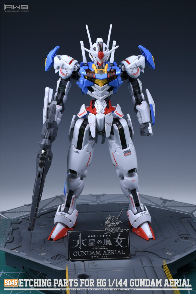 MADWORKS Etching Parts -S45- HG 1/144 Gundam Aerial(水星の魔女) + Waterslide Decals