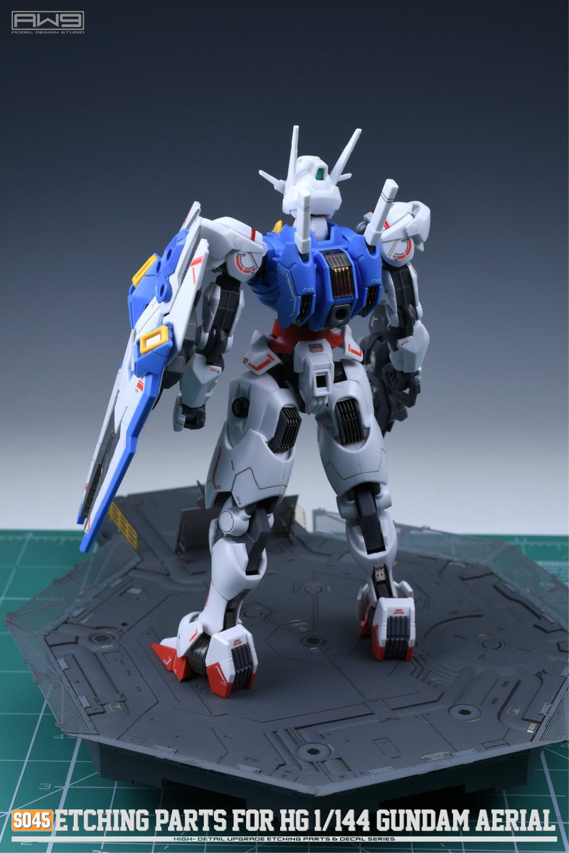 MADWORKS Etching Parts -S45- HG 1/144 Gundam Aerial(水星の魔女) + Waterslide Decals