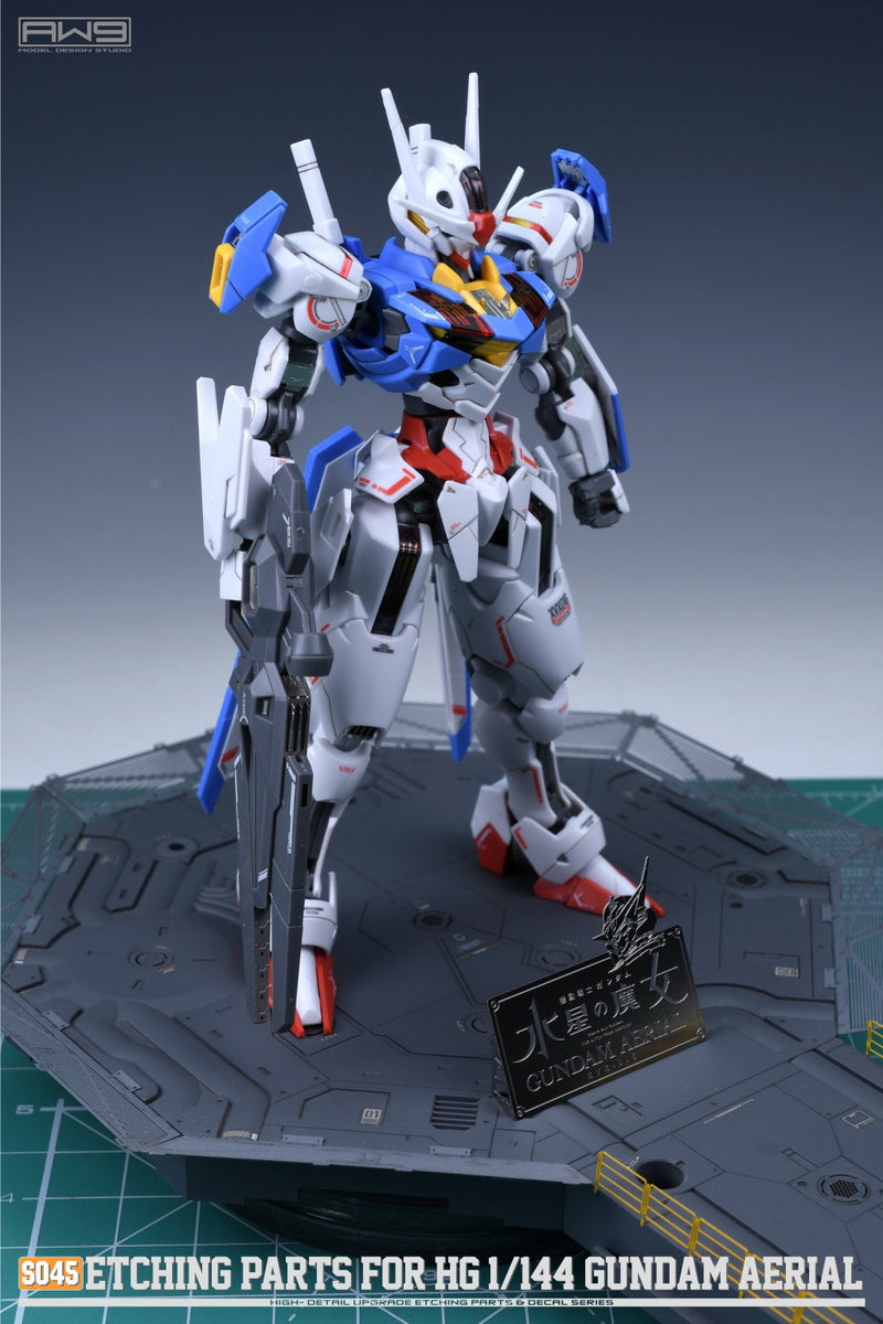 MADWORKS Etching Parts -S45- HG 1/144 Gundam Aerial(水星の魔女) + Waterslide Decals