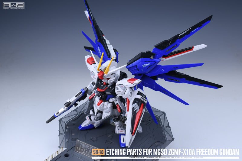 MADWORKS Etching Parts -S48- MGSD Freedom Gundam + Waterslide Decals