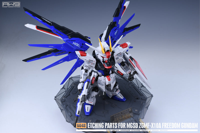 MADWORKS Etching Parts -S48- MGSD Freedom Gundam + Waterslide Decals