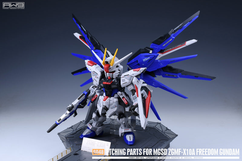MADWORKS Etching Parts -S48- MGSD Freedom Gundam + Waterslide Decals