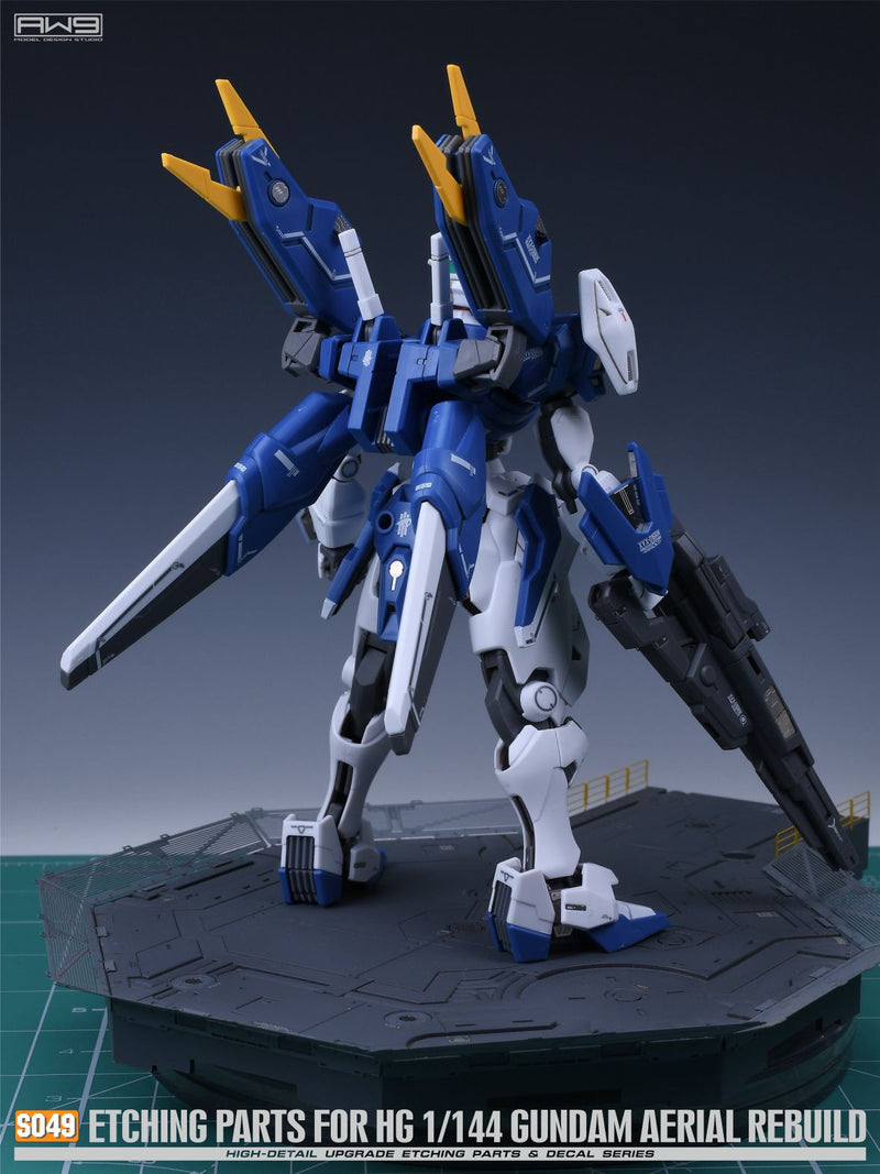 MADWORKS Etching Parts -S49- HG 1/144 Aerial Rebuild (水星の魔女) + Waterslide Decals
