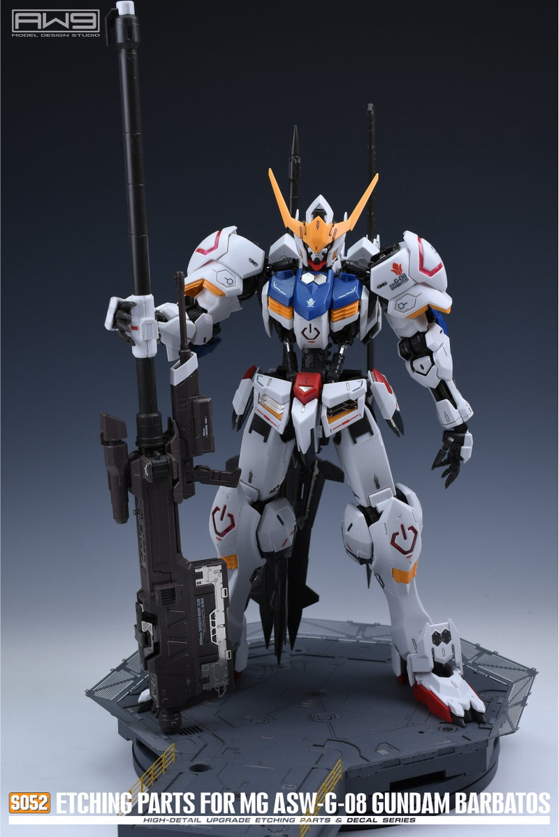 MADWORKS Etching Parts -S52- MG Gundam Barbatos + Waterslide Decals