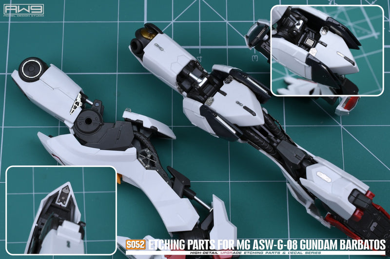 MADWORKS Etching Parts -S52- MG Gundam Barbatos + Waterslide Decals