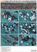 MADWORKS Etching Parts -S52- MG Gundam Barbatos + Waterslide Decals
