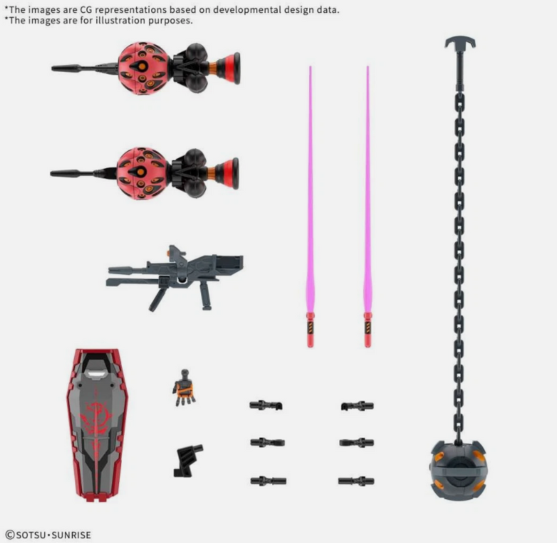 Red Gundam (GQuuuuuuX) HG 1/144 High Grade Gunpla