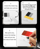 DSPIAE Model Paint Test Card