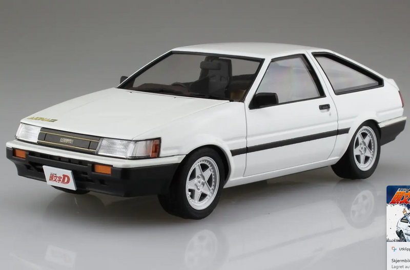 AE85 Levin - (Initial D: Itsuki Takeuchi) 1/24