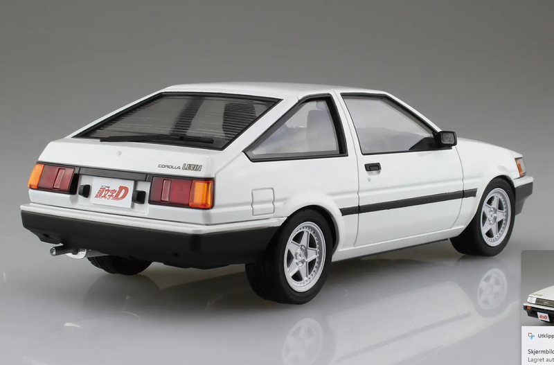 AE85 Levin - (Initial D: Itsuki Takeuchi) 1/24
