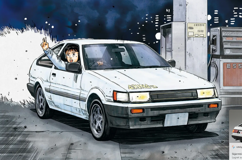 AE85 Levin - (Initial D: Itsuki Takeuchi) 1/24